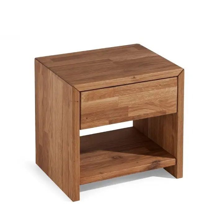 Nachtkonsole Wildeiche massiv, - NA-JEN JENNY