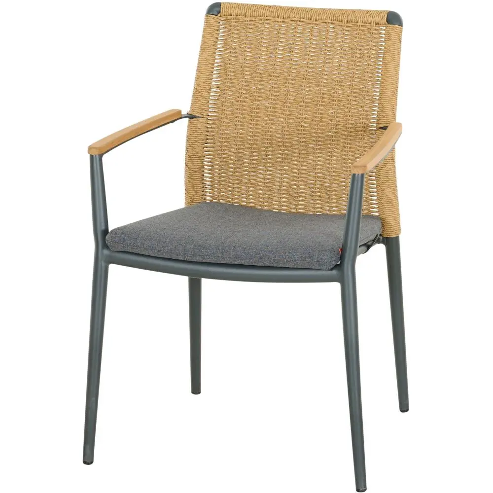 Stapelsessel anthrazit -  ROMA STAPELSESSEL