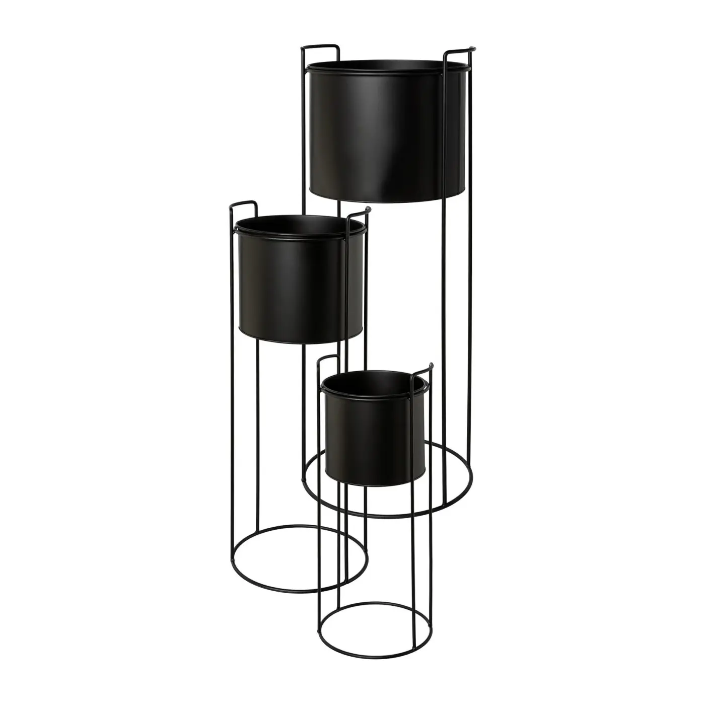 Übertopf 94 schwarz -  TRELLEBO