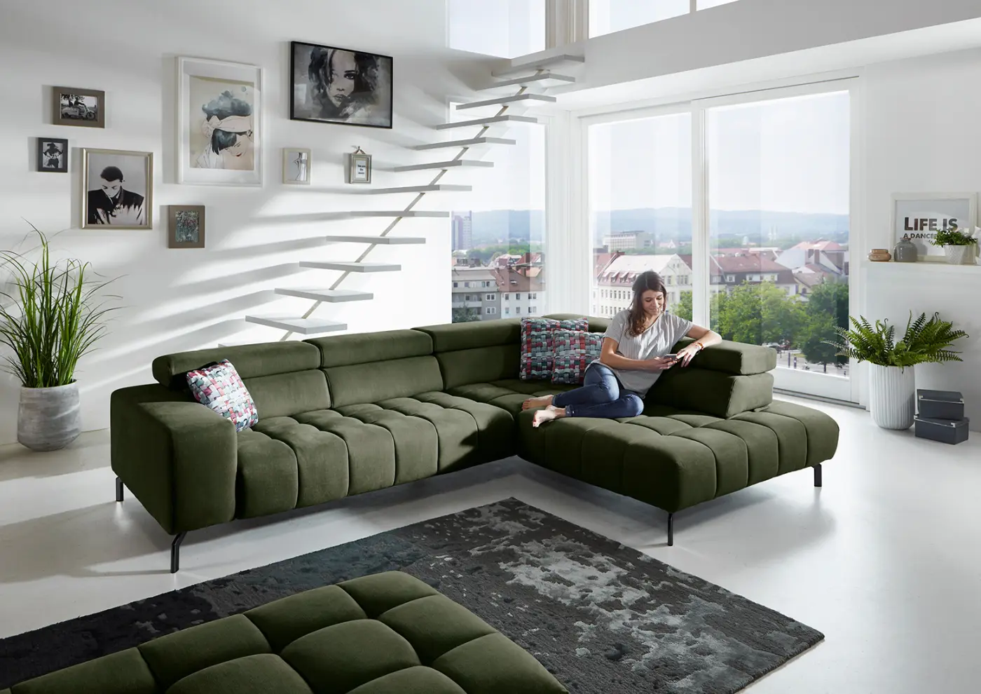 Ecksofa TM MM-MP1075 *BASIS