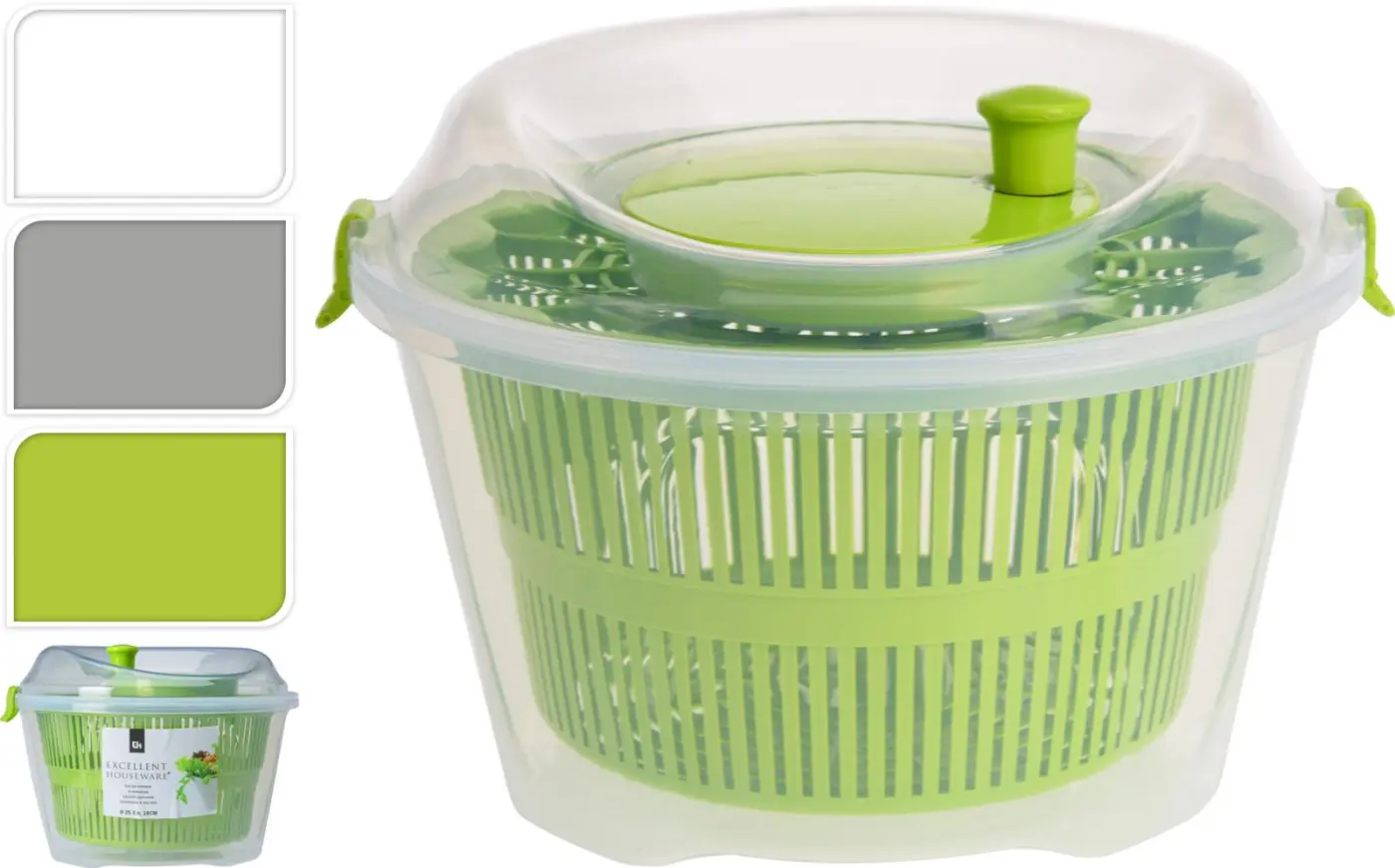 Salatschleuder 3fach sort. 030000140