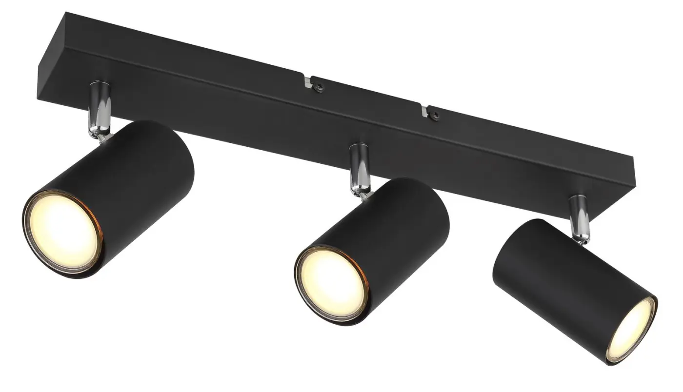 Strahler 3x -GU10 25W 230V