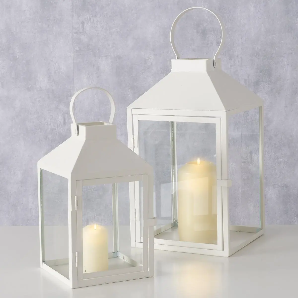 Laterne 150, 600 Natur, Weiß - 9720646 SCADO