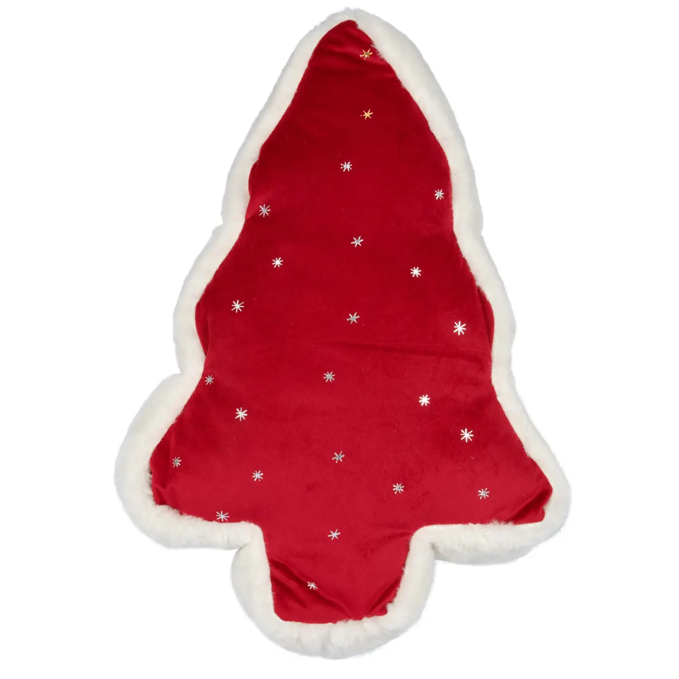 Samt/Stoffkissen 1 rot -  DONUTA