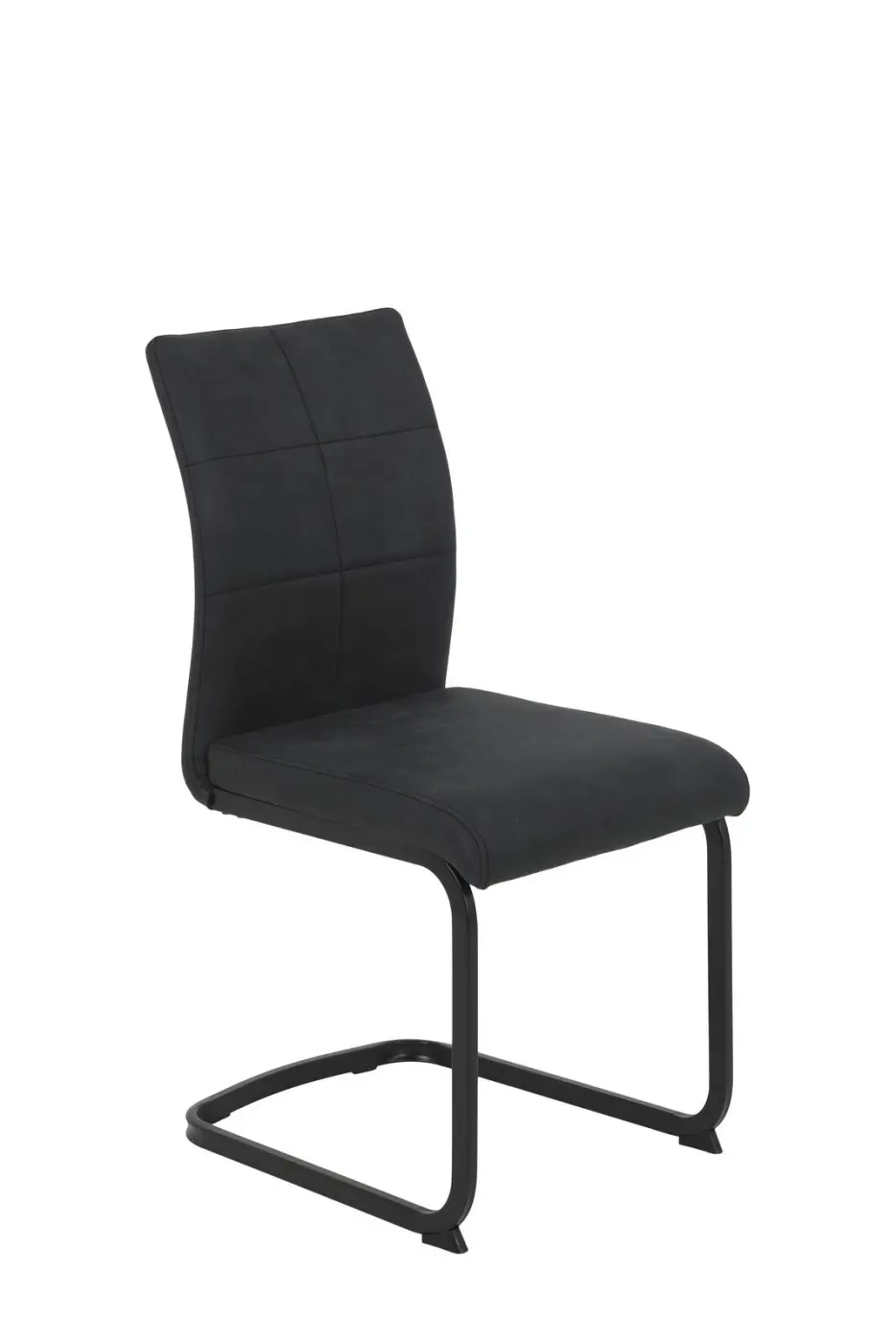 Schwingstuhl Microfaser Vintage, 46 Anthrazit - 920661_MICROFASER VINTAGE, 46 ANTHRAZIT PIA S