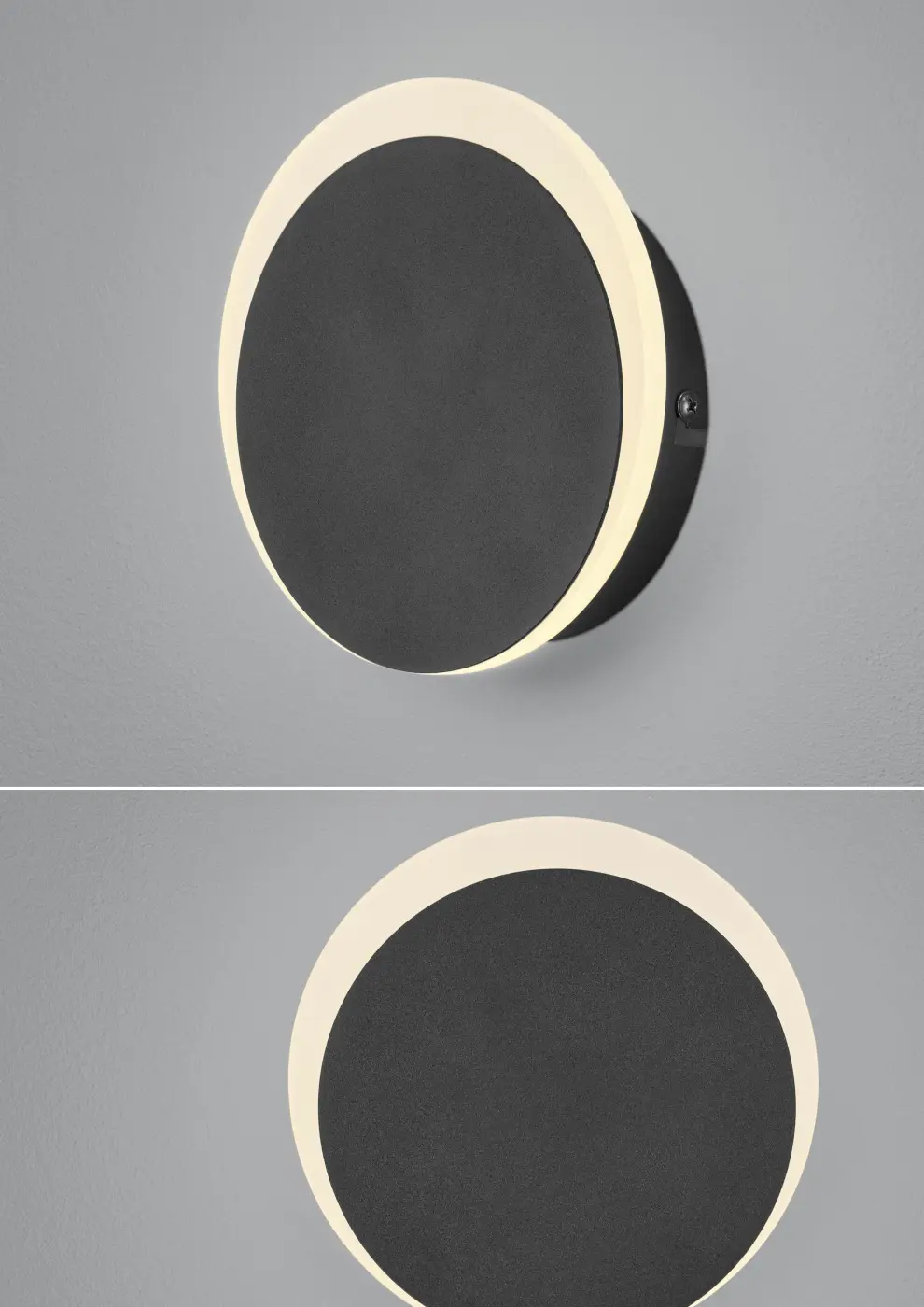 LED-Wandleuchte 6 Schwarz -  SUN