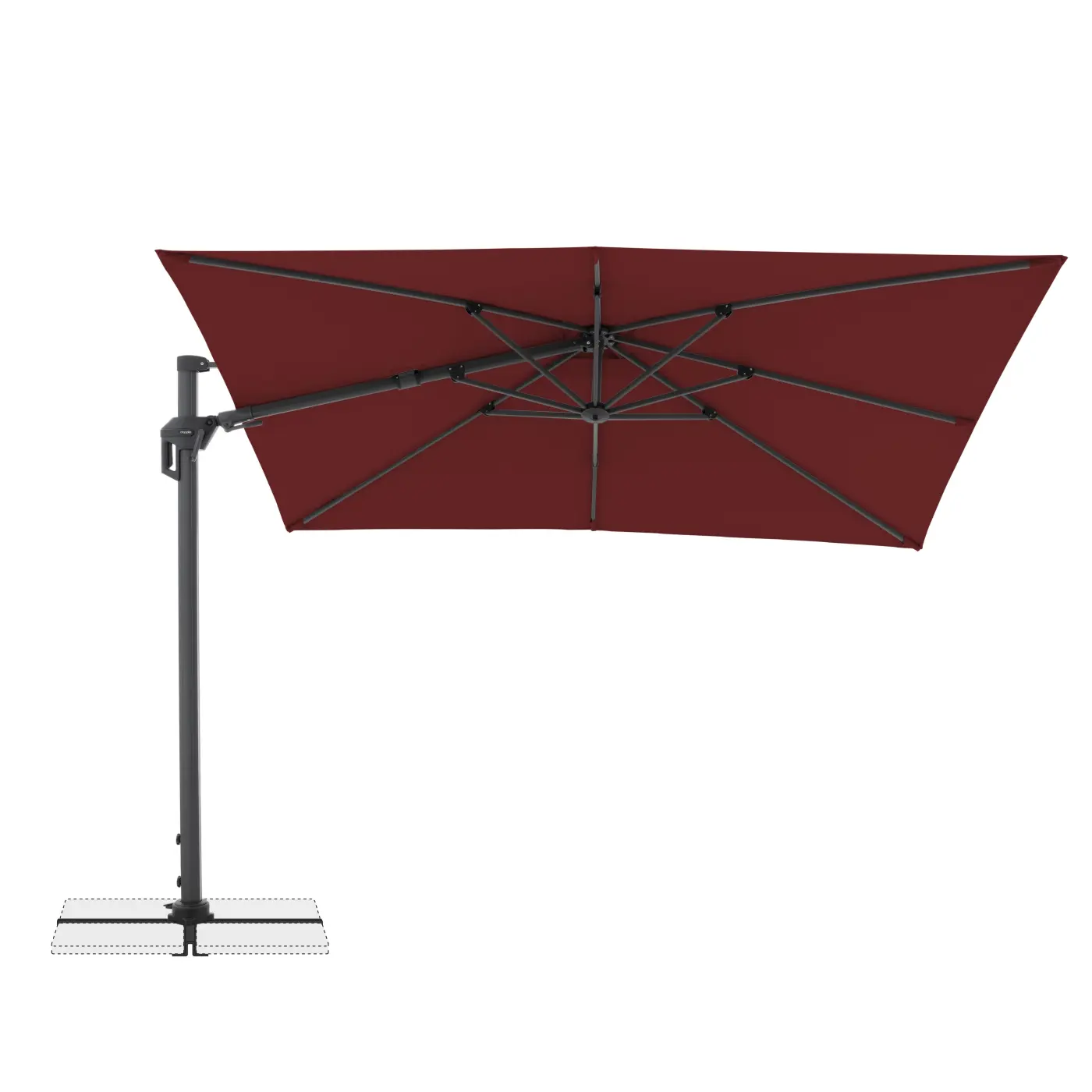 Pendelschirm Bordeaux -  ACTIVE GREEN