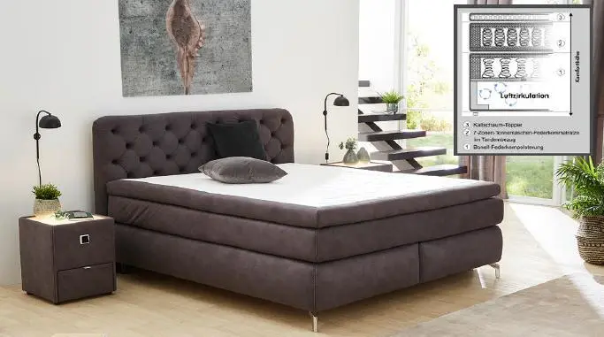 Boxspringbett MARILYN MIX