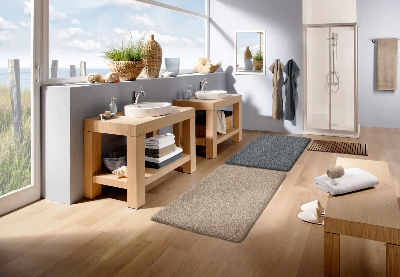 Badteppich 55 x 65 cm