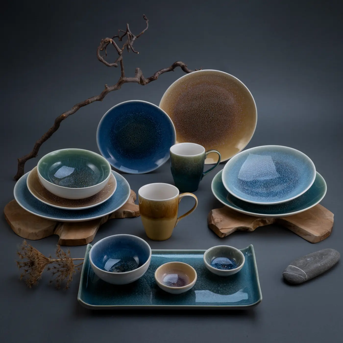 Kaffeebecher Blau -  CALDERA