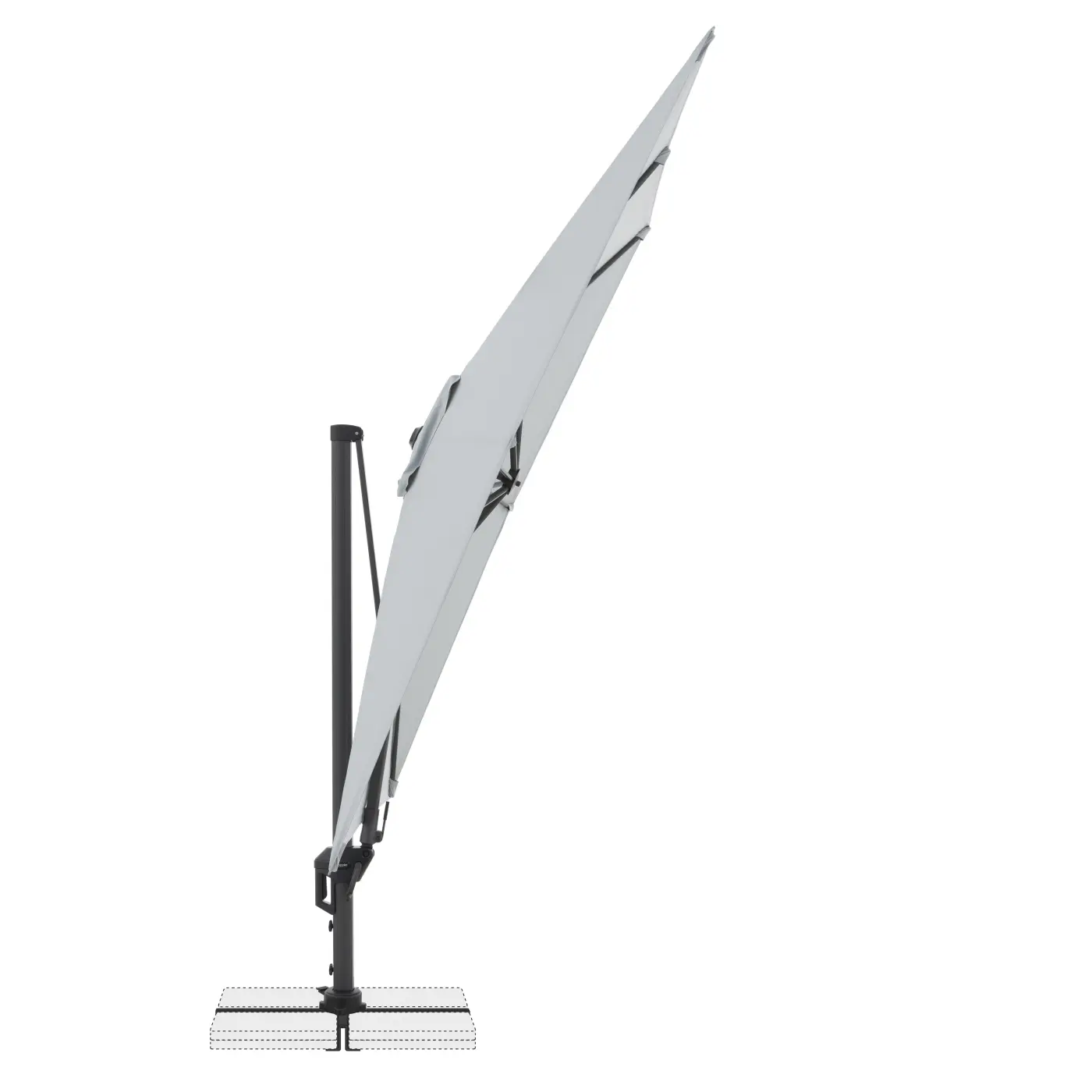 Pendelschirm Hellgrau -  ACTIVE GREEN