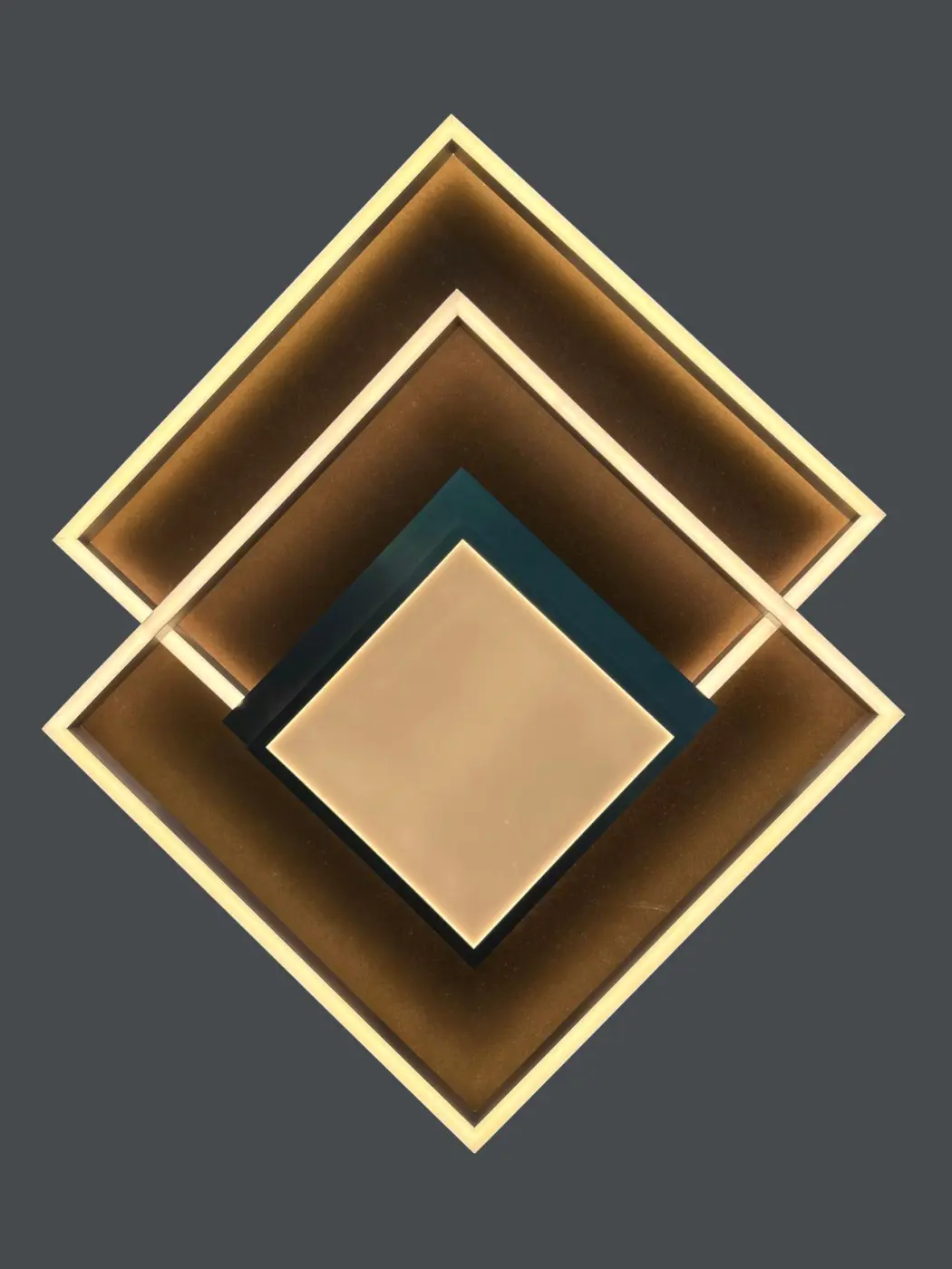 Deckenleuchte 37 Alu matt -  KARO