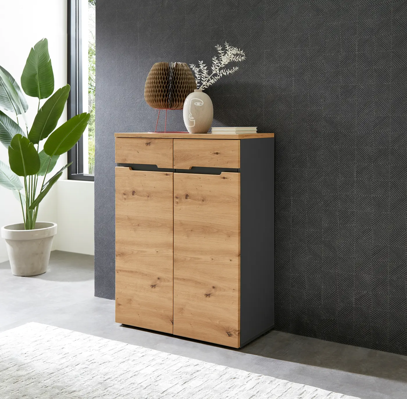 Kommode Artisan Eiche MDF -  MEMPHIS KOMMODEN