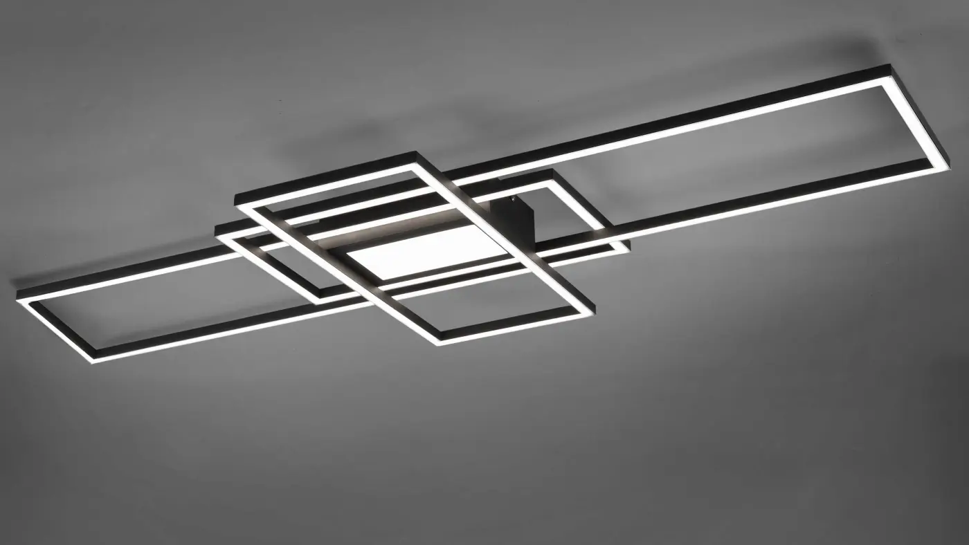 Deckenleuchte Metall, Anthrazit - 620010442 IRVINE