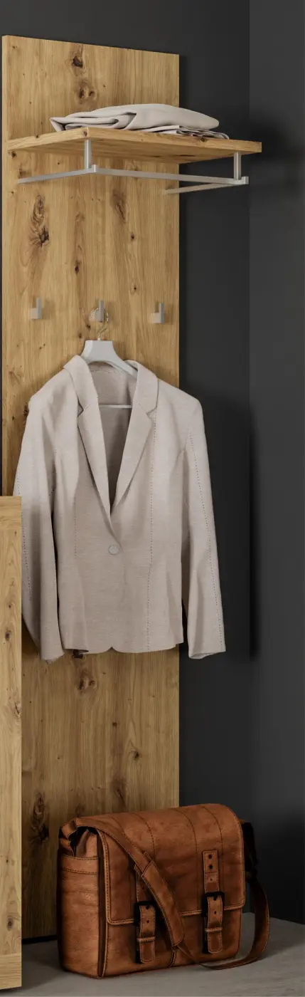 Garderobenpaneel D78 Artisan Eiche -  BACCIO