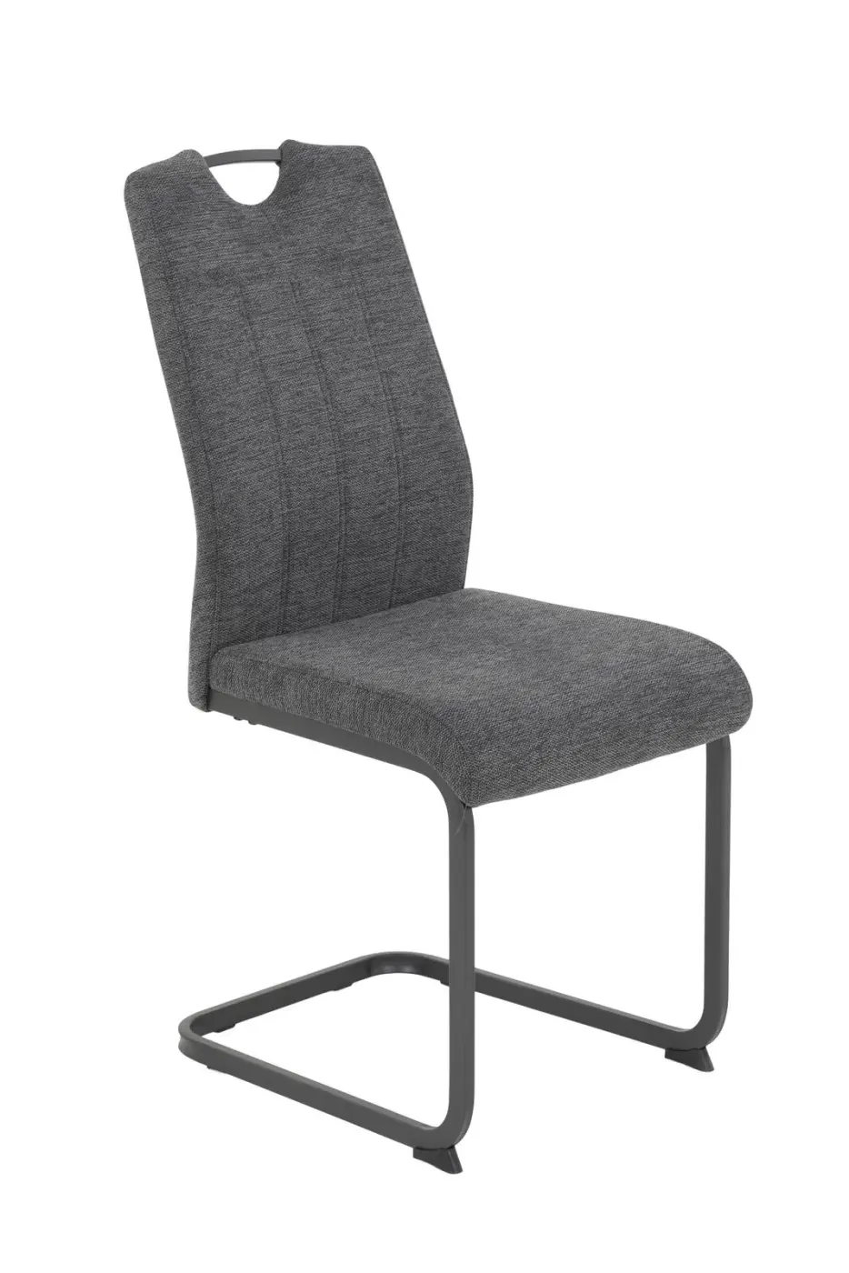 Schwingstuhl Webstoff Brego, Anthrazit - SCHWINGSTUHL, 44 X 61 X 99 CM_WEBSTOFF BREGO, ANTHRAZIT BRITTA S