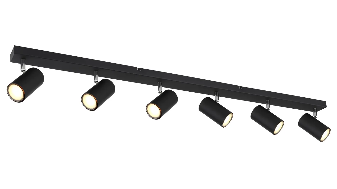 Strahler 6x -GU10 25W 230V