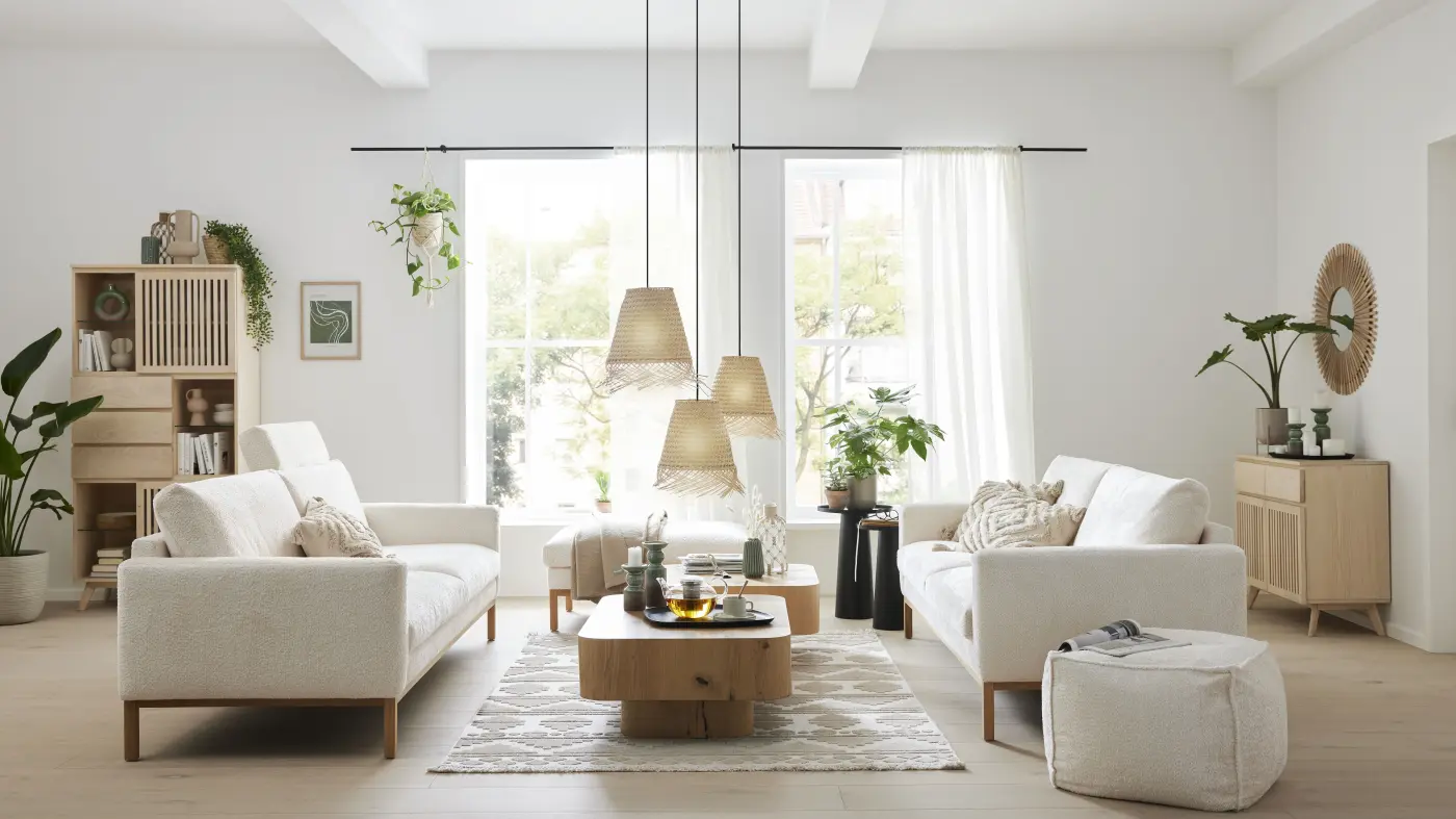 Sofa 3-sitzig mit Armlehnen