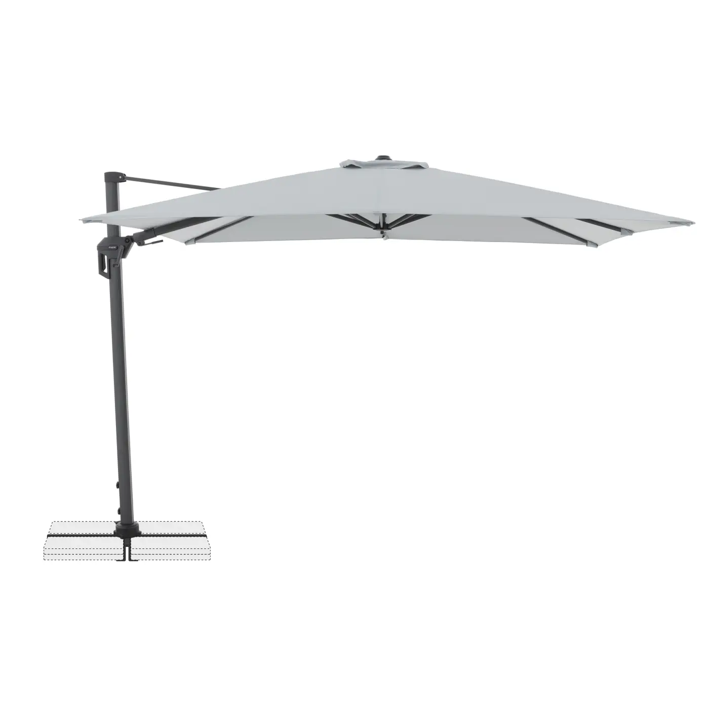 Pendelschirm Hellgrau -  ACTIVE GREEN